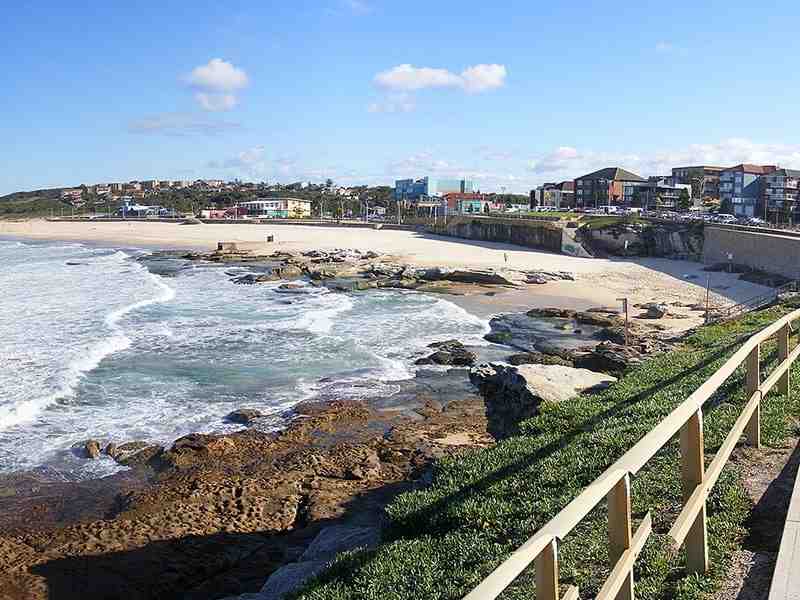 Scenic views of Maroubra’s beach and surrounding areas.