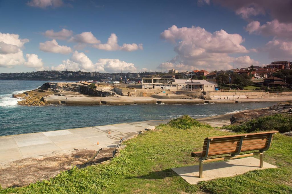 Gorgeous beachside views of Clovelly Bay.