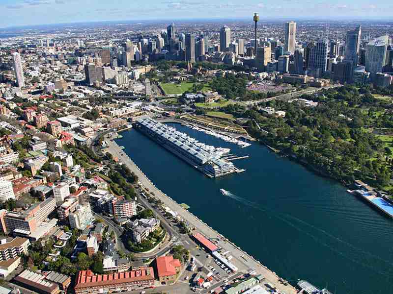 Beautiful views of the waterfront and surrounding area.