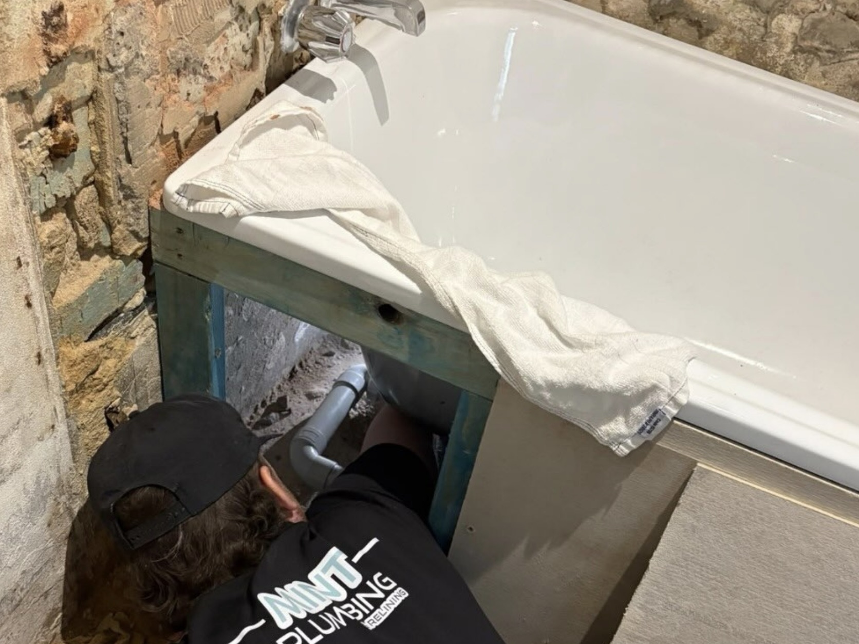 blocked drain - bathroom